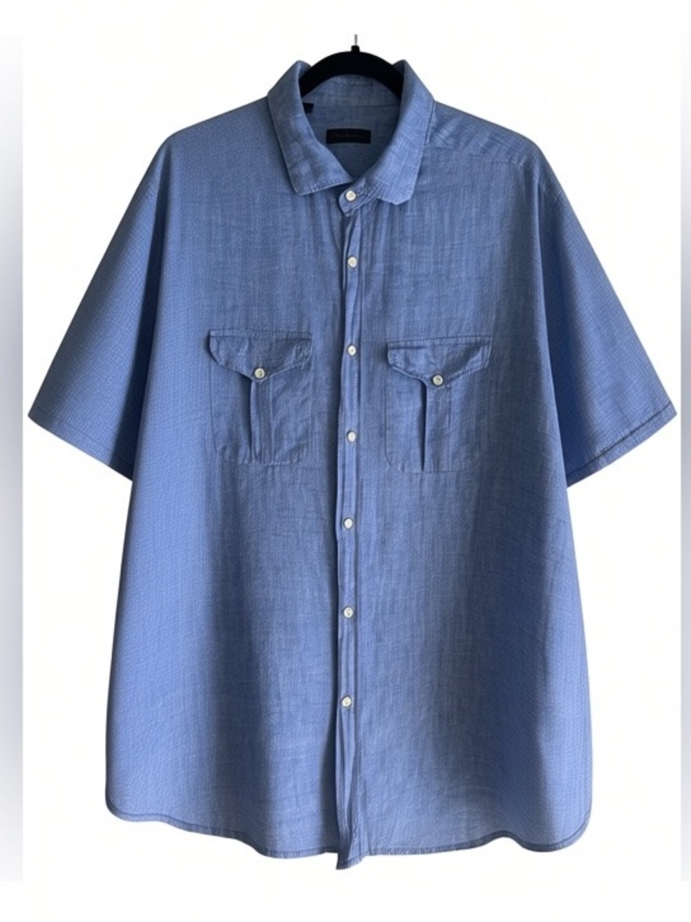 Saks Fifth Avenue Men’s Linen Short Sleeve Shirt